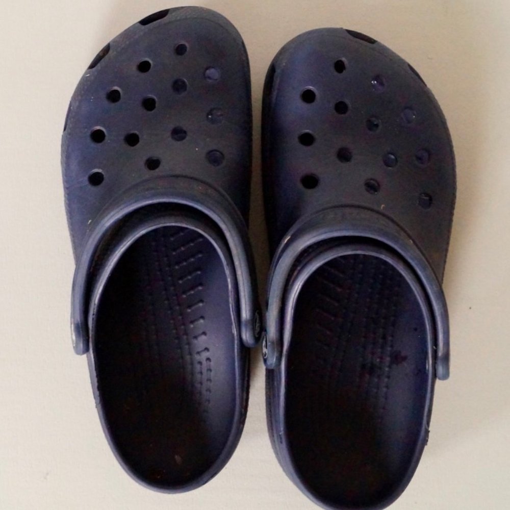 Blue Crocs